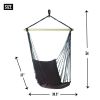 Outdoor Espresso Swing Chair - Best Patio Furniture for Relaxing Outdoors