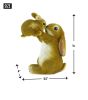 Adorable Mom and Baby Rabbit Figurine for Playful Decor