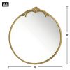 ORNATE GOLD WALL MIRROR