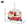 Red and White Camper Birdhouse