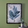 Botanical Rubber Plant Wall Decor - Natural Greenery for Home or Office