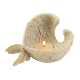 Angel Wings Tealight Holder - Beautiful Home Decor Accent for Serenity and Light