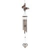 Butterfly and Heart Wind Chime - Beautiful Outdoor Decor for Garden and Patio