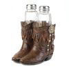 Western Cowboy Boots Salt and Pepper Shaker Set - Best Rustic Kitchen Decor