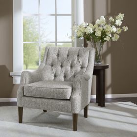 Button Tufted Accent Chair