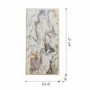 23.6x1.8x47.2" Marble Pattern Wall Art