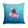 Disney The Little Mermaid Natural Explorer Throw Pillow 18X18 Inches