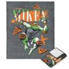 Nickelodeon Teenage Mutant Ninja Turtles Silk Touch Throw Mikey Tmnt Blanket 50X60 Inches