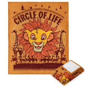 Disney Lion King Circle of Life Silk Touch Throw Blanket 50X60 Inches