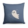 Ghosties Throw Pillow 18X18 Inches