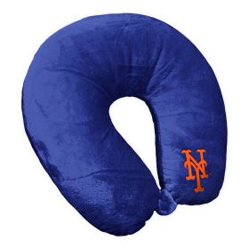 MLB New York Mets Applique Neck Pillow 12x13 Inches