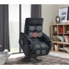 Electric Power Lift Recliner Chair with Massage and Heat for Elderly, 3 Positions, 2 Side Pockets, Cup Holders, USB Charge Ports