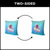 Disney The Little Mermaid Natural Explorer Throw Pillow 18X18 Inches