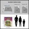 Nickelodeon Teenage Mutant Ninja Turtles Silk Touch Throw Tmnt Comic Blanket 50X60 Inches