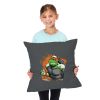 Nickelodeon Teenage Mutant Ninja Turtles Mikey Throw Pillow 18X18 Inches