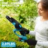 Mini Chainsaw,Portable Electric Chainsaw Cordless,Battery Powered,Small Powered Handheld Chain Saw Pruning Shears for Tree Branches