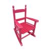 Children's rocking rose red chair- Indoor or Outdoor -Suitable for kids-Durable