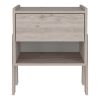 Hyacinth Nightstand, One Drawer, Open Shelf