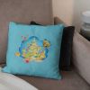 Disney The Little Mermaid Flounders Domain Throw Pillow 18X18 Inches