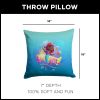 Disney The Little Mermaid Natural Explorer Throw Pillow 18X18 Inches