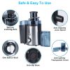 1000W Centrifugal Juicer Juice Extractor with 2 Speeds 3.6in Wide Feed Chute 17Oz Juicer Cup 54Oz Pulp Collector Electric Juicer for Fruits Vegetables