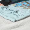 Disney Frozen Queen Of Arendelle Silk Touch Sherpa Throw Blanket 50X60 Inches