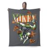 Nickelodeon Teenage Mutant Ninja Turtles Silk Touch Throw Mikey Tmnt Blanket 50X60 Inches