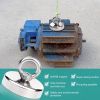 Fishing magnets, strong magnets, heavy-duty rare earth magnets, large magnets, and magnets with handles, suitable for labels, shops, lifting