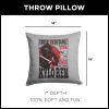 Disney Star Wars Episode 8 Vintage Signage Kylo Ren Force Throw Pillow 18x18 Inches