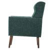 Modern Accent Chair Upholstered Foam Filled Living Room Chairs Comfy Reading Chair Mid Century Modern Chair with Chenille Fabric Lounge Arm Chairs Arm