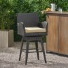 PE SWIVEL ARM BAR STOOL