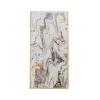 23.6x1.8x47.2" Marble Pattern Wall Art