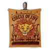 Disney Lion King Circle of Life Silk Touch Throw Blanket 50X60 Inches