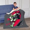 Nickelodeon Teenage Mutant Ninja Turtles Raph TMNT Silk Touch Sherpa Throw Blanket 50X60 Inches