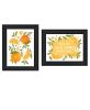 Trendy Decor 4U "Take Me Where Summer Never Ends - so I can always smell Orange Blossoms!" Framed Wall Art for Living Room