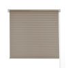 WELLSOURCE No Drill 2"Shangri-la Shades Tension Inside Mount Expansion Window Blind,Custom Size