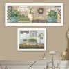 Trendy Decor 4U "Bath Time-Dream, Soak and Relax" Framed Wall Art for Living Room, Wall Art Print for Home Decor, Bedroom Wall Art by Pam Britton