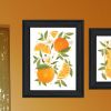 Trendy Decor 4U "Take Me Where Summer Never Ends - so I can always smell Orange Blossoms!" Framed Wall Art for Living Room