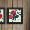 Trendy Decor 4U "Japanese Blossoms I" Framed Wall Art for Living Room, Wall Art Print for Home Decor, Bedroom Wall Art by JG Studio