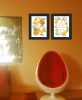 Trendy Decor 4U "Sunshine on My Mind- Oranges" Framed Wall Art for Living Room, Wall Art Print for Home Decor, Bedroom Wall Art by House Fenway