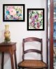 Trendy Decor 4U Abstract Florals to wish you Good luck, Success, Longevity; should keep you smiling Framed Wall Art for Living Room