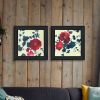 Trendy Decor 4U "Japanese Blossoms I" Framed Wall Art for Living Room, Wall Art Print for Home Decor, Bedroom Wall Art by JG Studio